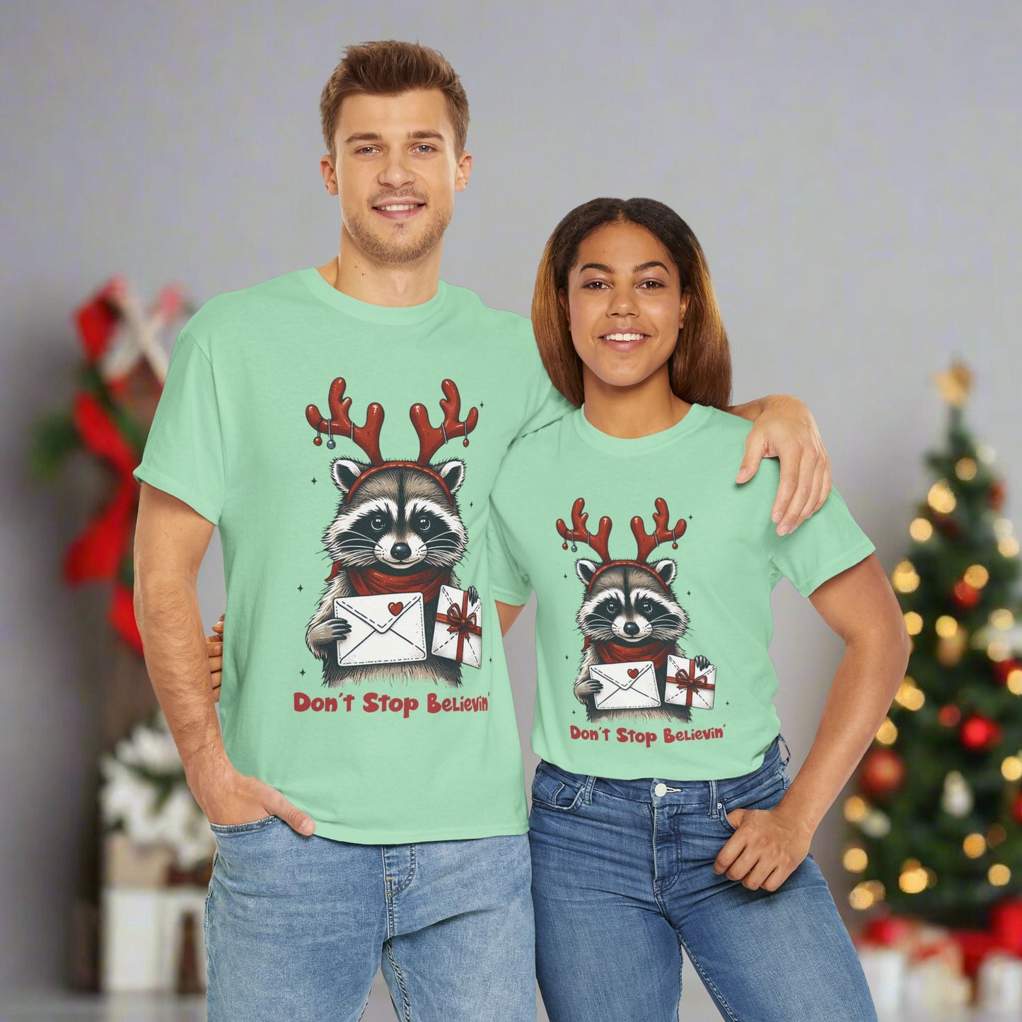 OMNI™ Don't Stop Believin' Unisex Heavy Cotton T-Shirt