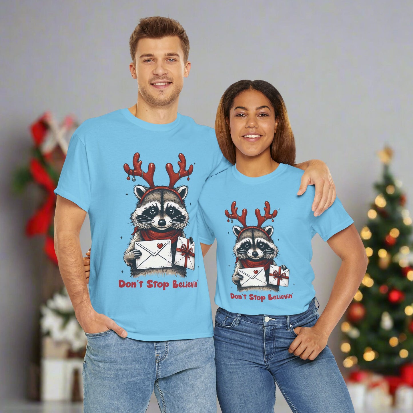 OMNI™ Don't Stop Believin' Unisex Heavy Cotton T-Shirt