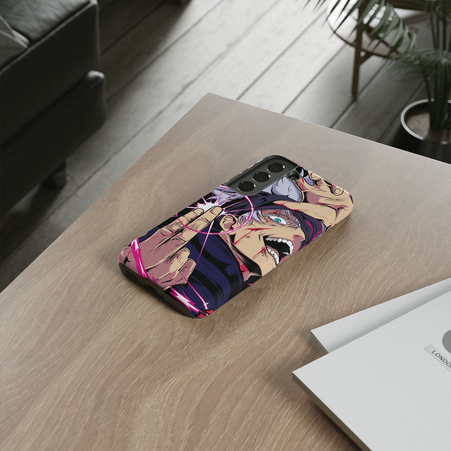 OMNI™ Jujutsu Kaisen Satoru Gojo Reversal Red Technique Double Layered Phone Case