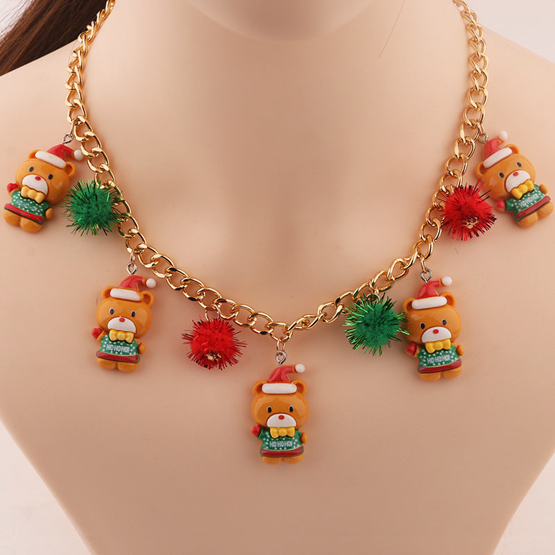 OMNI™ Christmas Style Pendant Clavicle Chain Necklace