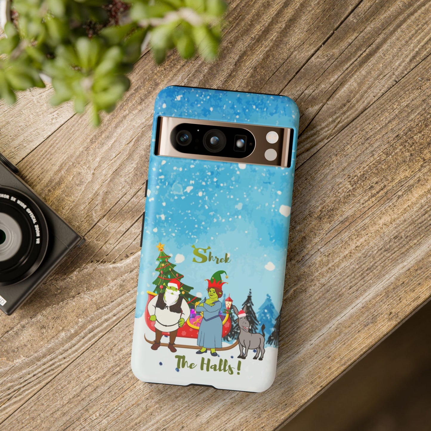 OMNI™ Shrek The Halls! (Shrek Trio: Shrek, Fiona and Donkey) Christmas Themed Phone Cases