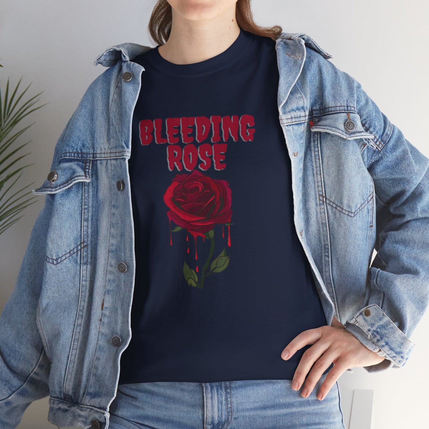 OMNI™ Bleeding Rose Unisex Heavy Cotton T-Shirt
