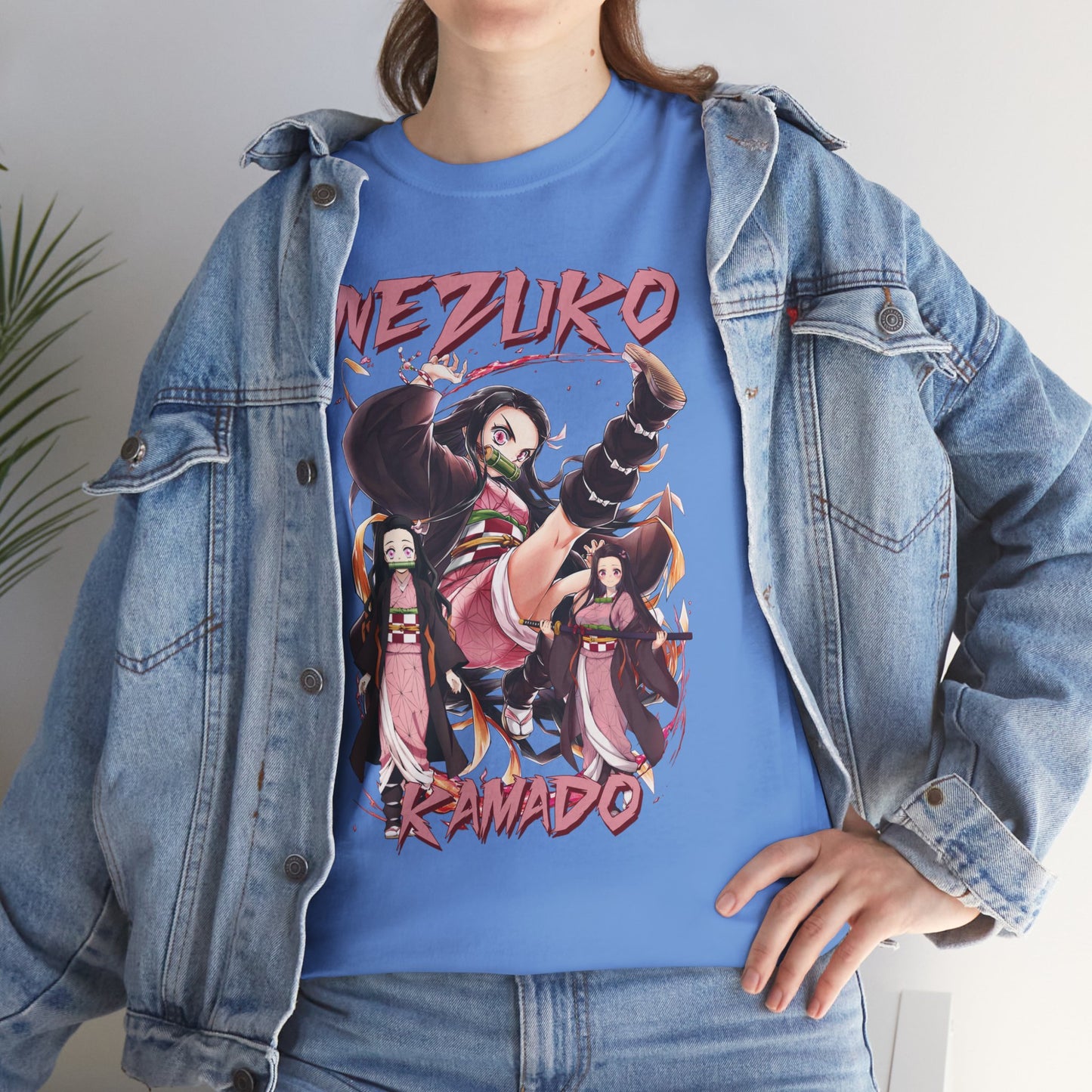 OMNI™ Demon Slayer Nezuko Kamado Unisex Heavy Cotton T-Shirt