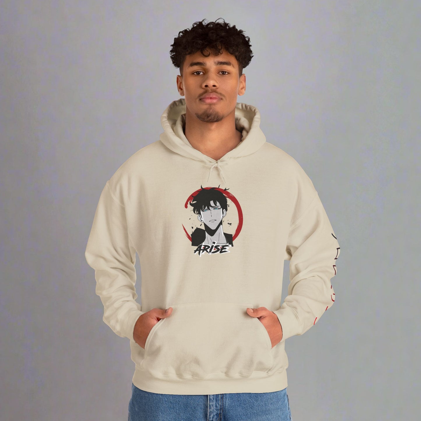 OMNI™ Solo Leveling Sung Jin-Woo Arise III Unisex Heavy Blend Hoodie