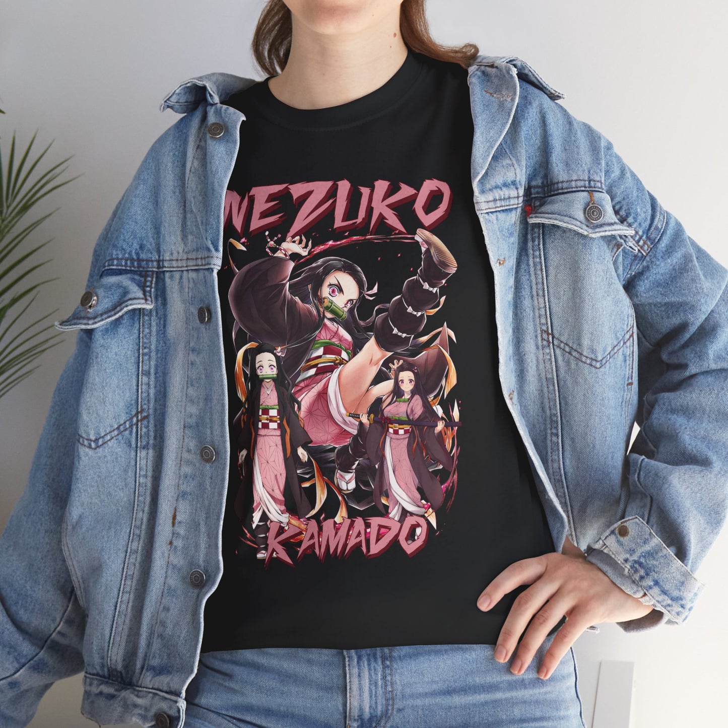 OMNI™ Demon Slayer Nezuko Kamado Unisex Heavy Cotton T-Shirt