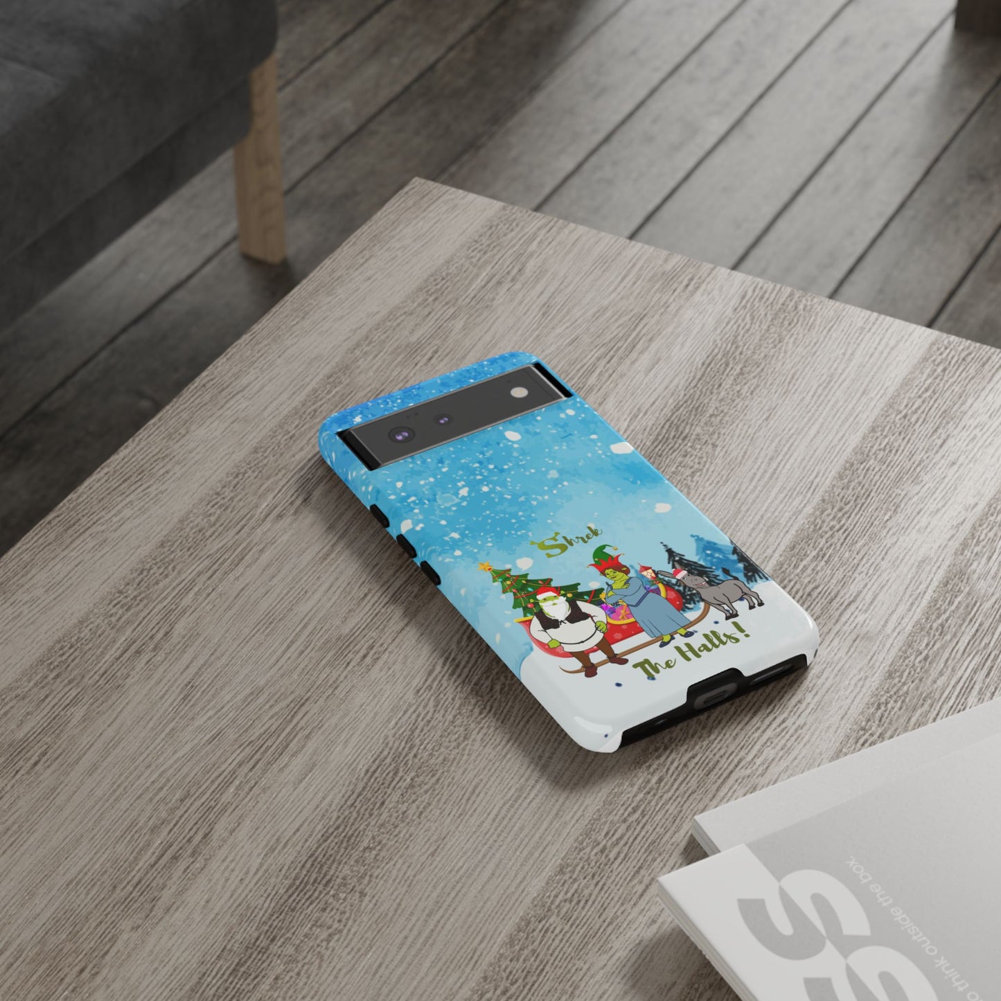 OMNI™ Shrek The Halls! (Shrek Trio: Shrek, Fiona and Donkey) Christmas Themed Phone Cases