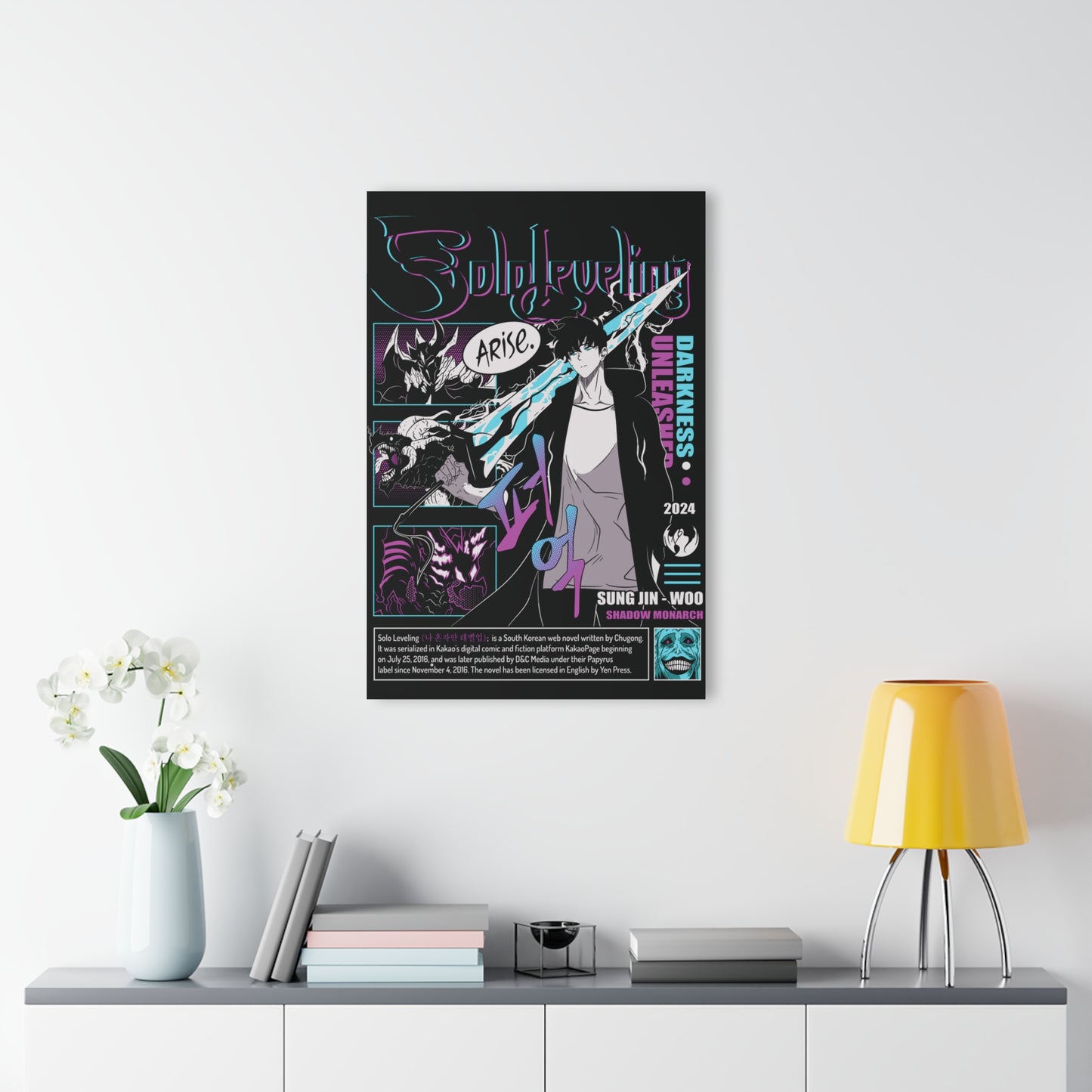 OMNI™ Solo Leveling Darkness Unleashed Acrylic Print