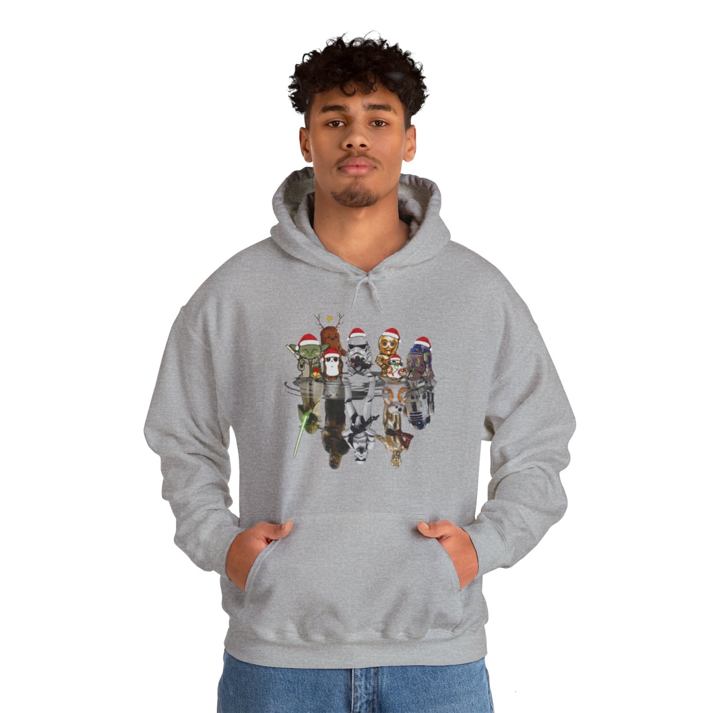 Star Wars Christmas Themed Unisex Hoodie