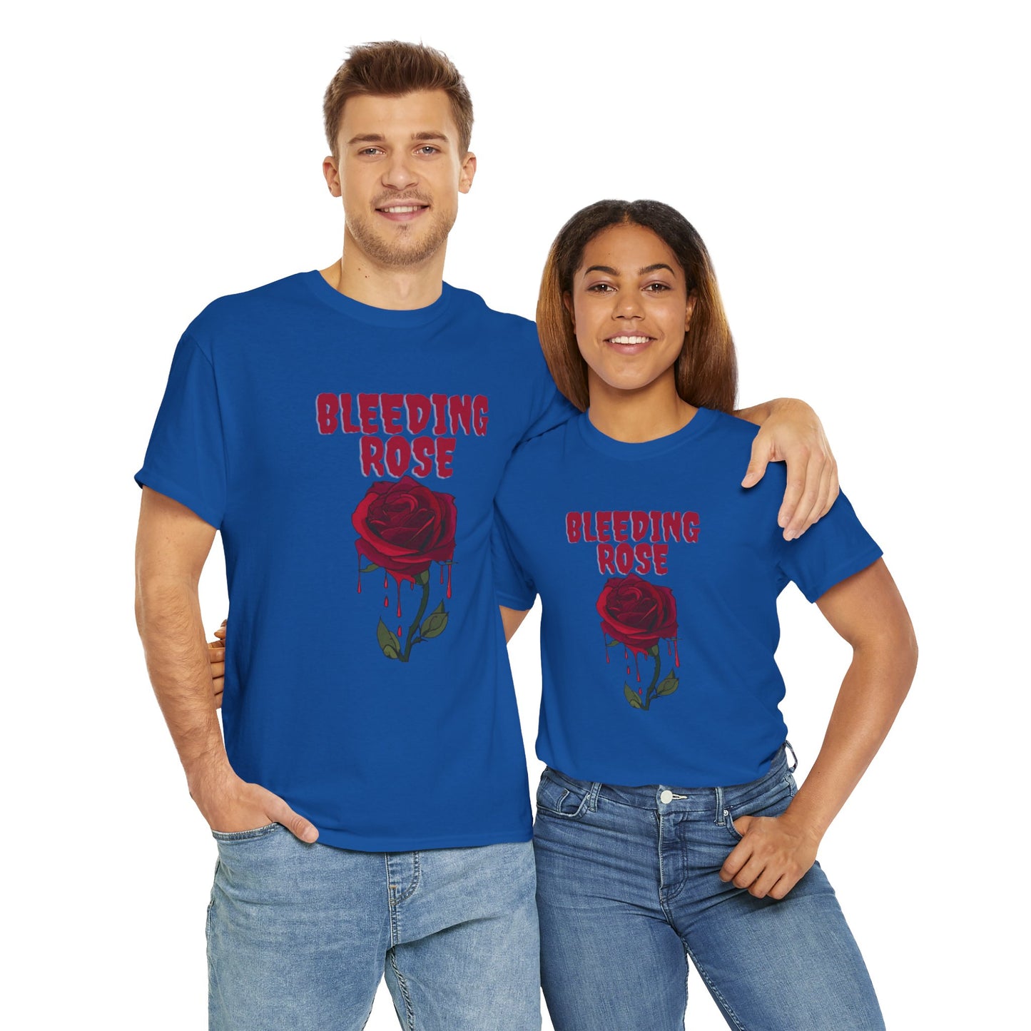 OMNI™ Bleeding Rose Unisex Heavy Cotton T-Shirt