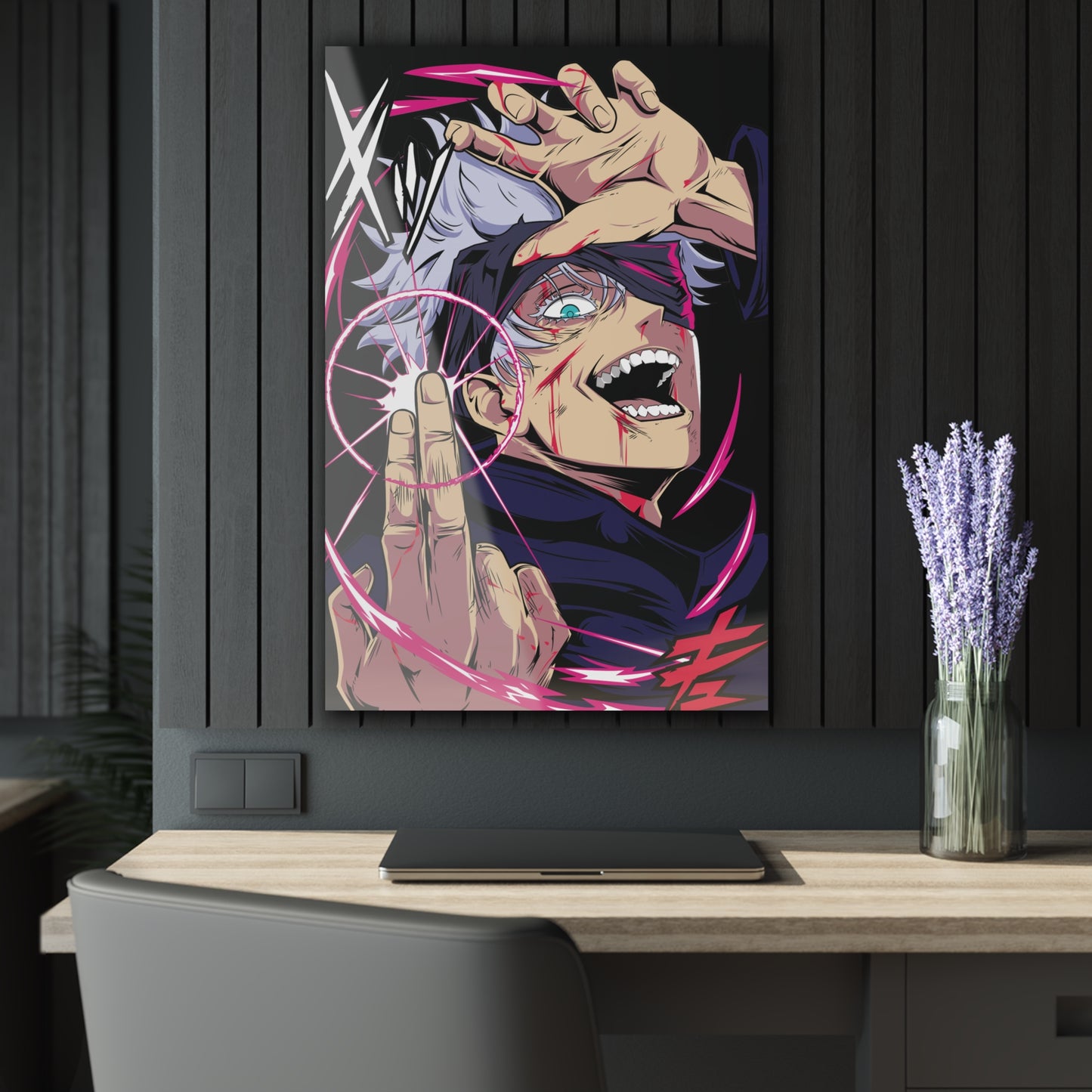 OMNI™ Jujutsu Kaisen Satoru Gojo Reversal Red Acrylic Print