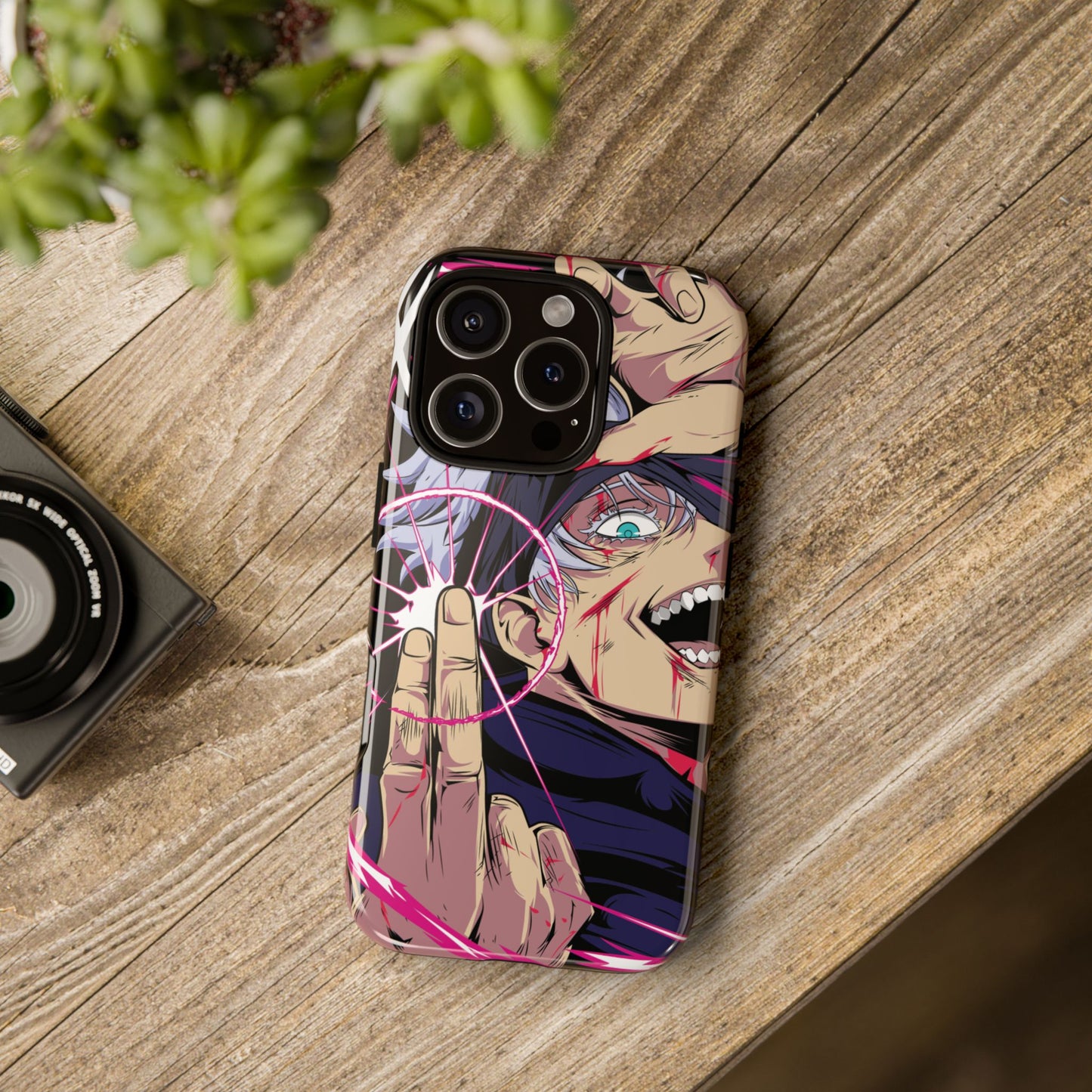 OMNI™ Jujutsu Kaisen Satoru Gojo Reversal Red Technique Double Layered Phone Case