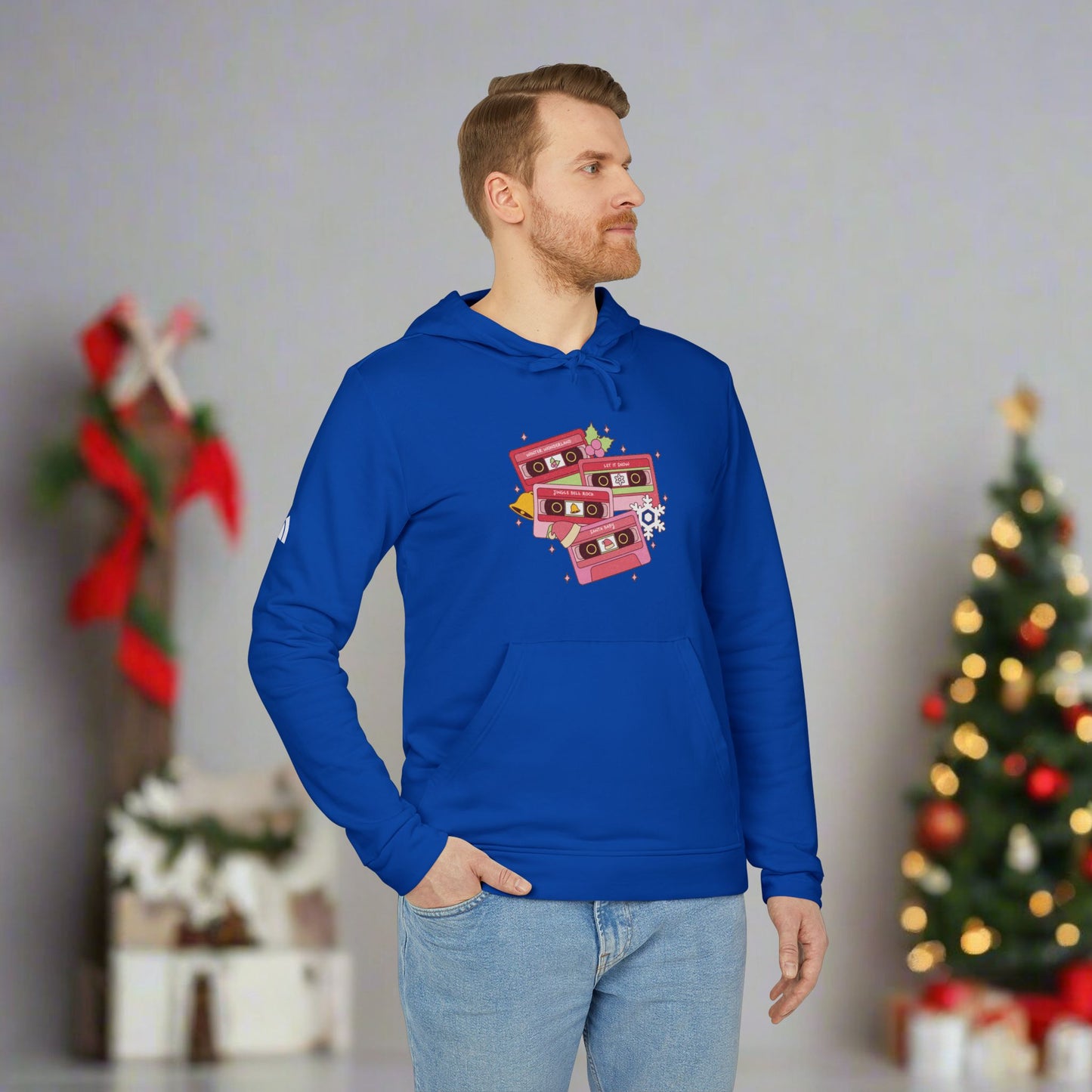 OMNI™ Christmas Carol Adidas Unisex Fleece Hoodie