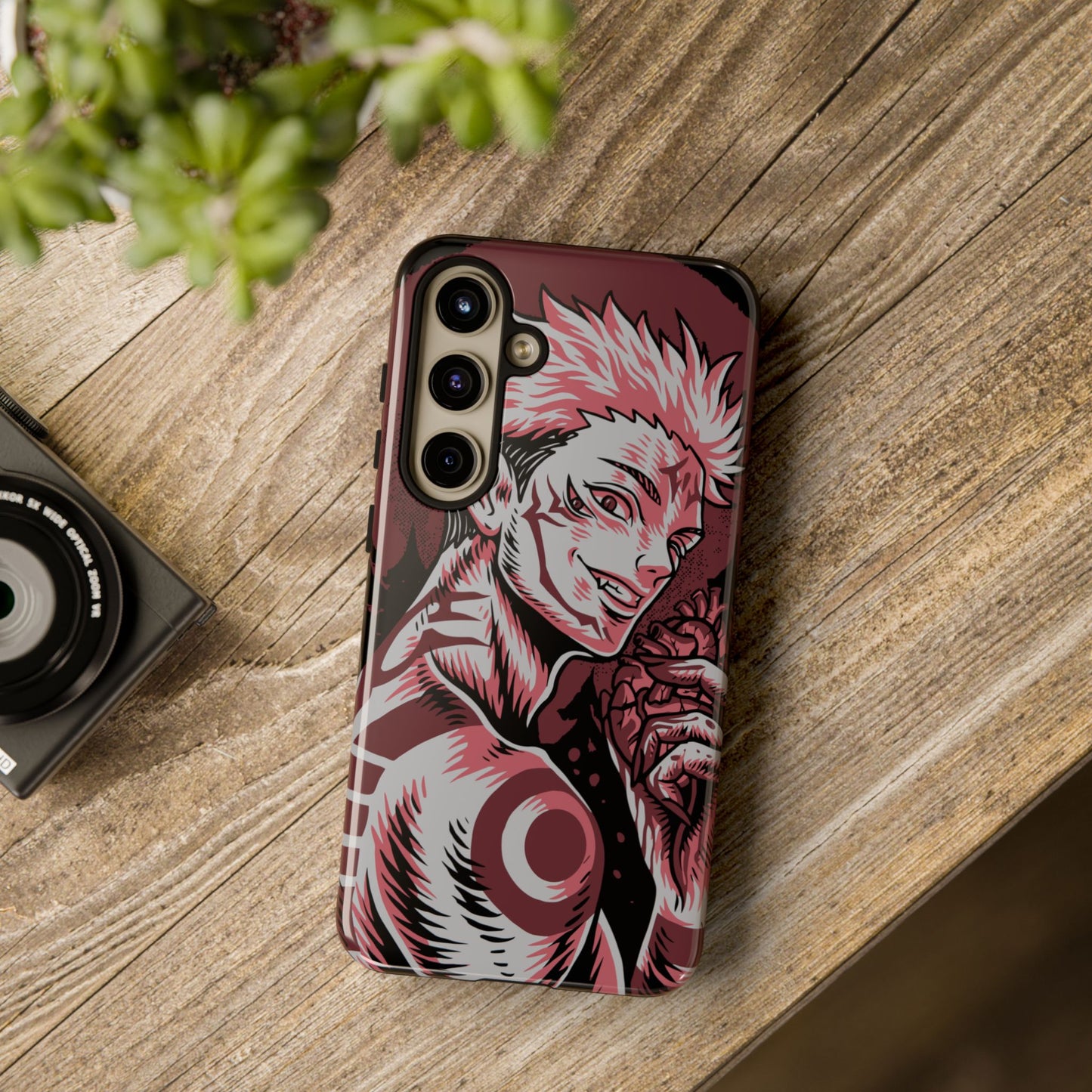 OMNI™ Jujutsu Kaisen Cursed King Sukuna Double Layered Phone Case