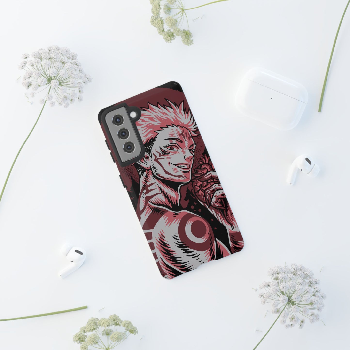 OMNI™ Jujutsu Kaisen Cursed King Sukuna Double Layered Phone Case