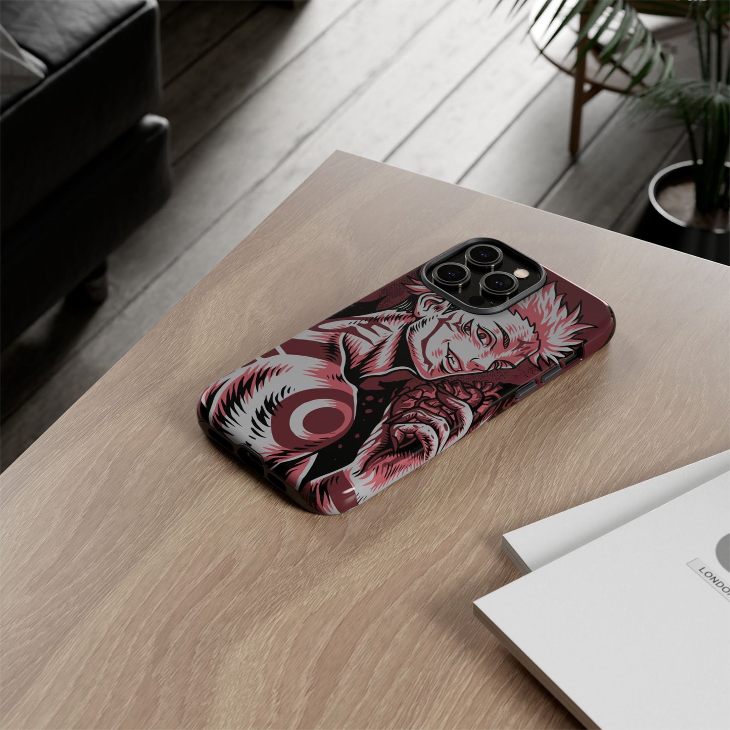 OMNI™ Jujutsu Kaisen Cursed King Sukuna Double Layered Phone Case