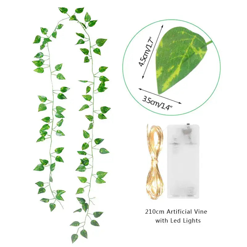 OMNI™ Green Leaf String Lights