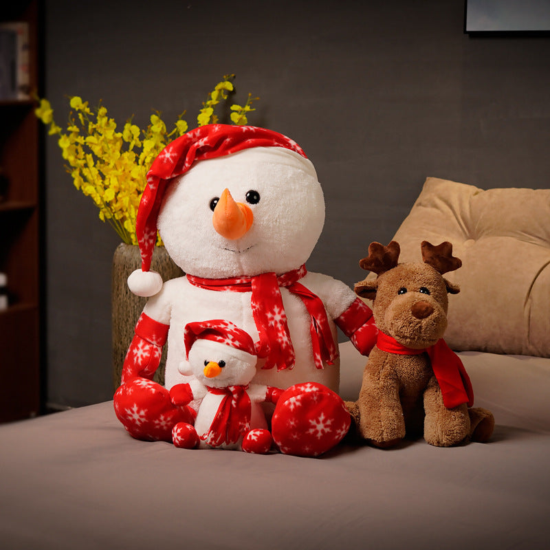 OMNI™ Snowman and Reindeer Plushie