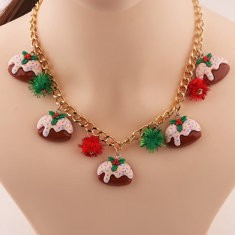 OMNI™ Christmas Style Pendant Clavicle Chain Necklace