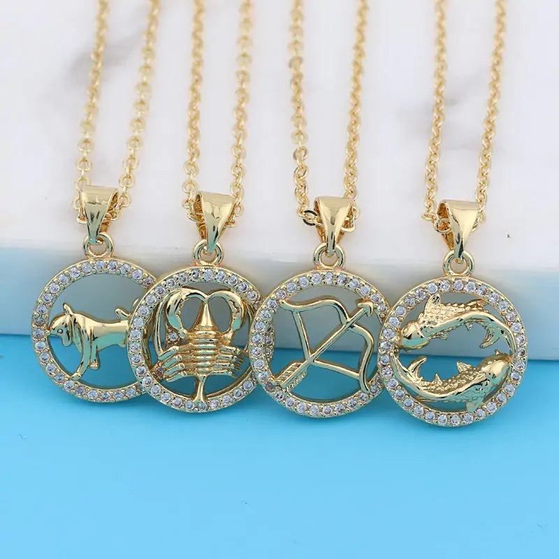 OMNI™ Zodiac Sign Pendant Necklace
