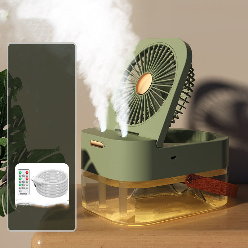 OMNI™ Portable Humidifier Spray Fan Air Cooler With Night Light