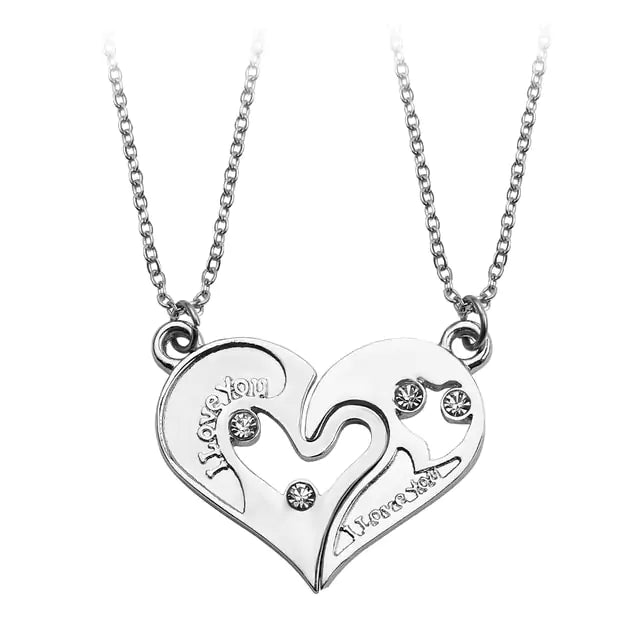 OMNI™ Dragon Wing Heart Couples Necklace