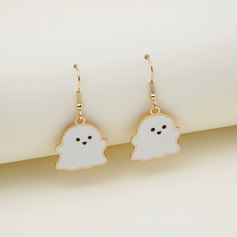 OMNI™ Spooky Pumpkin Halloween Earrings