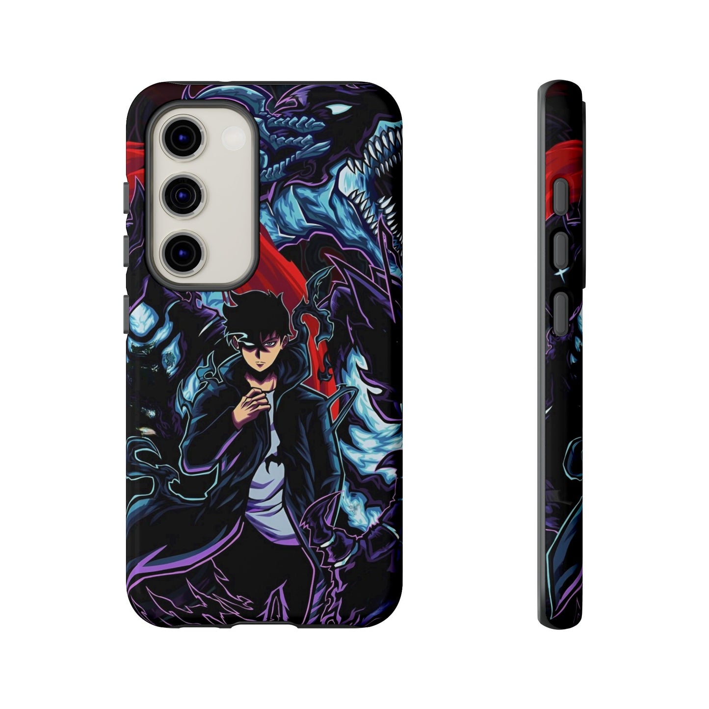 OMNI™ Solo Leveling (Sung Jin Woo and Kamish) Double Layered Phone Cases