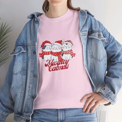 OMNI™ Meowwy Catmas Christmas Heavy Cotton Unisex T-Shirt