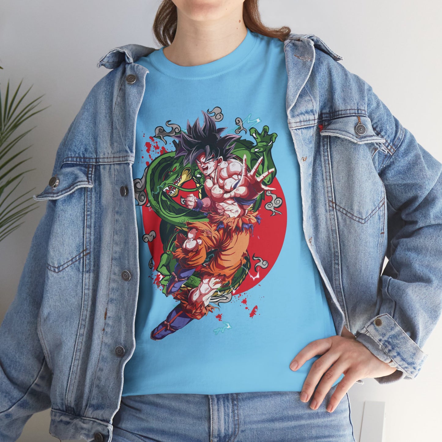 OMNI™ Dragon Ball Z Son Goku Unisex Heavy Cotton T-Shirt
