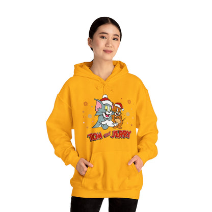 OMNI™ Tom and Jerry Christmas Themed Unisex Heavy Blend Hoodie