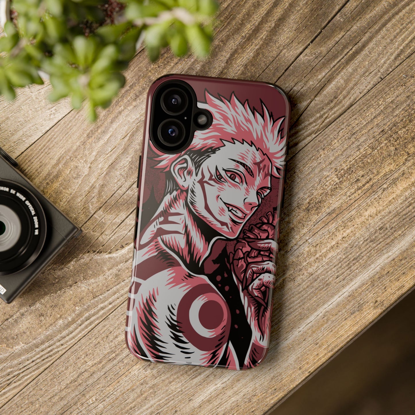 OMNI™ Jujutsu Kaisen Cursed King Sukuna Double Layered Phone Case