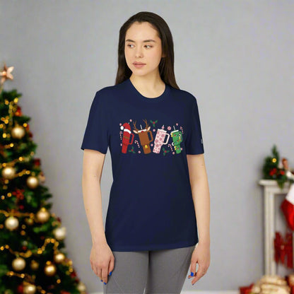 OMNI™ Christmas Tumbler Adidas Unisex Sport T-Shirt