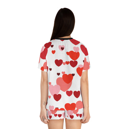 OMNI™ Hello Kitty Valentine's Day Women's Short Pajama Set