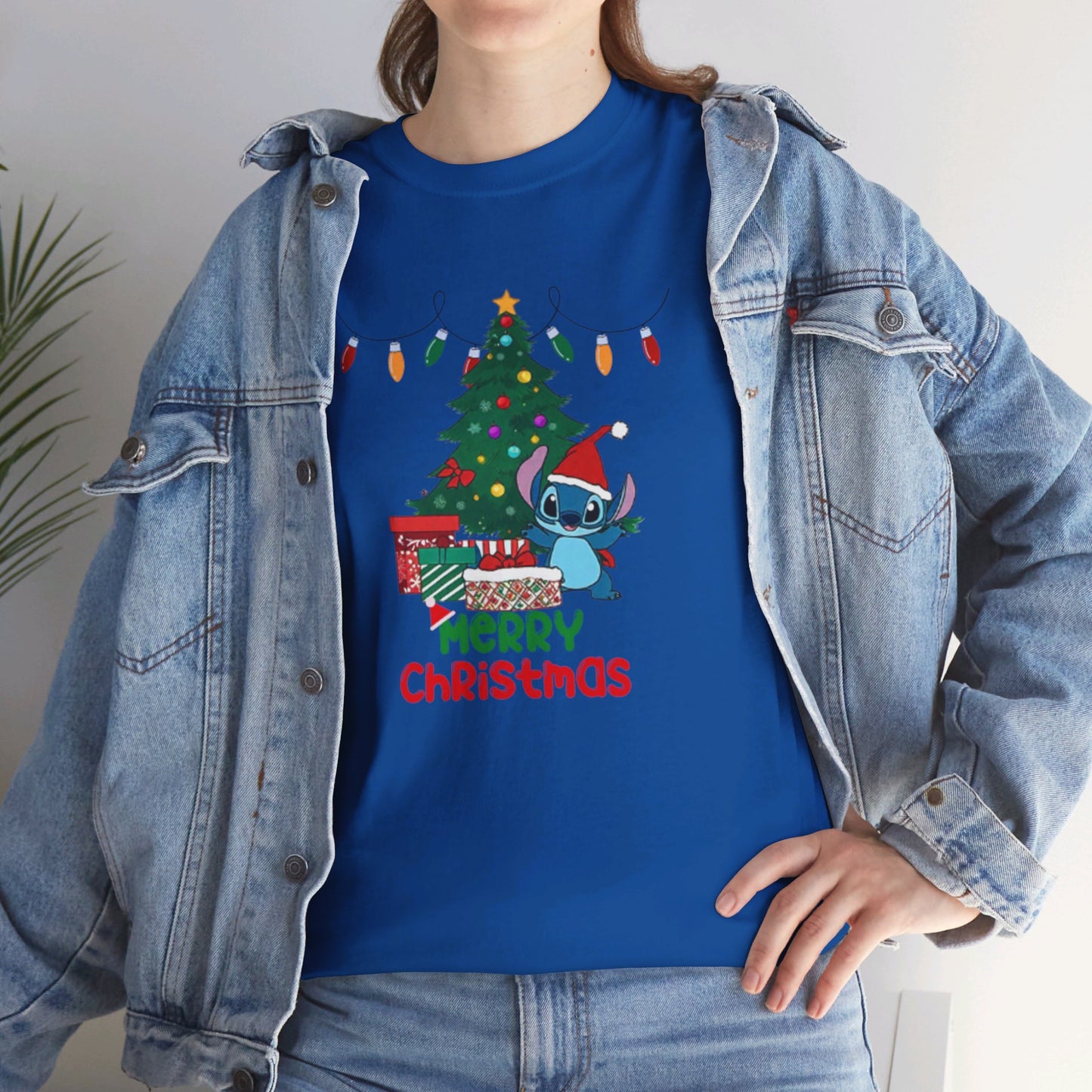 OMNI™ Stitch Christmas Themed Unisex Heavy Cotton T-Shirt