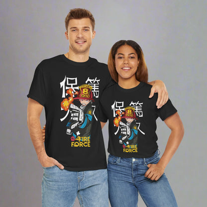OMNI™ Fire Force Shinra Kusakabe Unisex Heavy Cotton T-Shirt