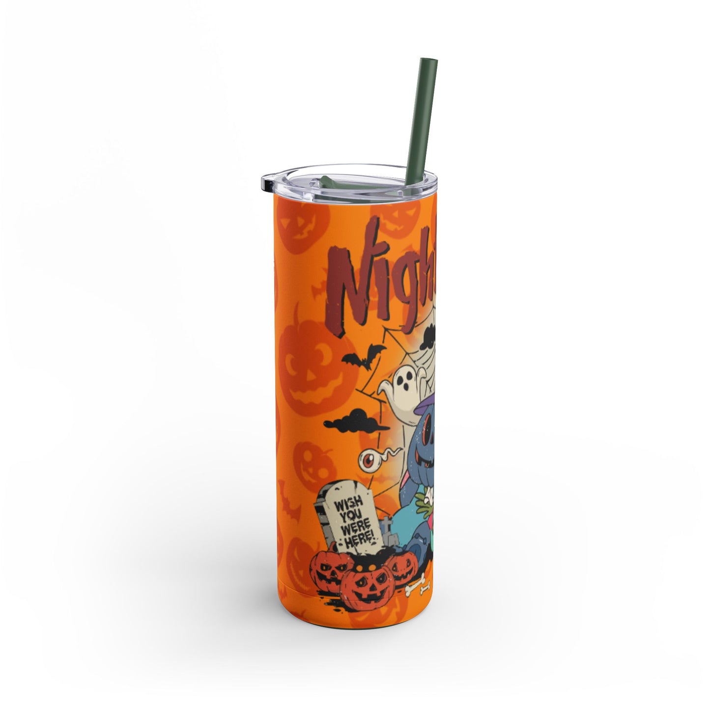 OMNI™ Nightmare On Main Street Maars Maker Skinny Matte Tumbler