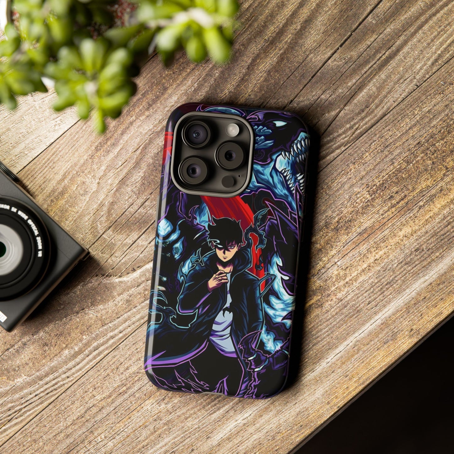 OMNI™ Solo Leveling (Sung Jin Woo and Kamish) Double Layered Phone Cases