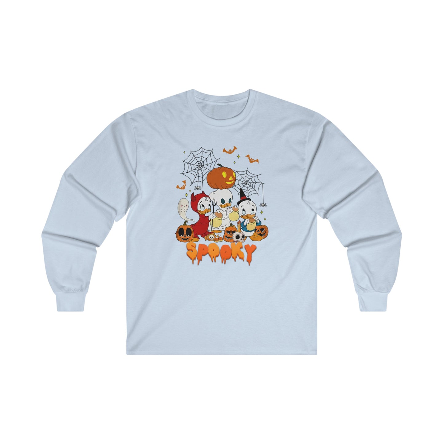 OMNI™ Spooky Halloween Duck Unisex Ultra Cotton Long Sleeve T-Shirt