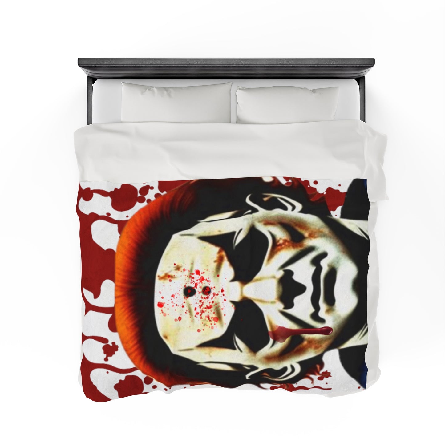 OMNI™ Michael Myers Design Velveteen Plush Blanket for Halloween