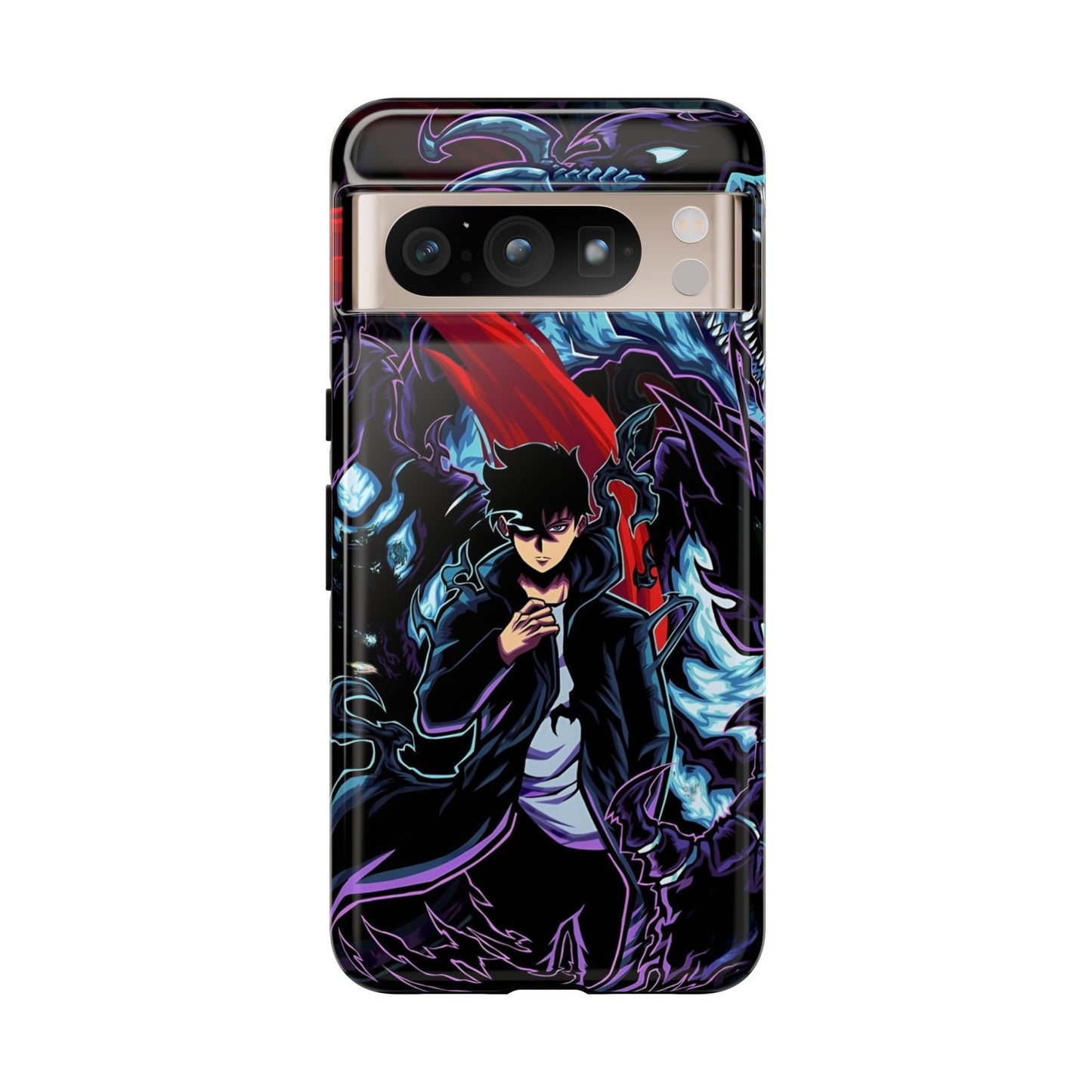 OMNI™ Solo Leveling (Sung Jin Woo and Kamish) Double Layered Phone Cases