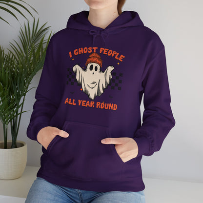 OMNI™ I Ghost People All Year Round Unisex Heavy Blend Hoodie