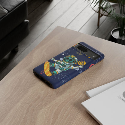 OMNI™ Skeleton Astronaut Space Surfer Double Layered Phone Case