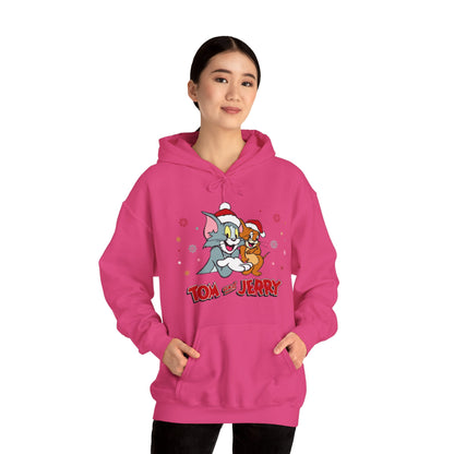 OMNI™ Tom and Jerry Christmas Themed Unisex Heavy Blend Hoodie