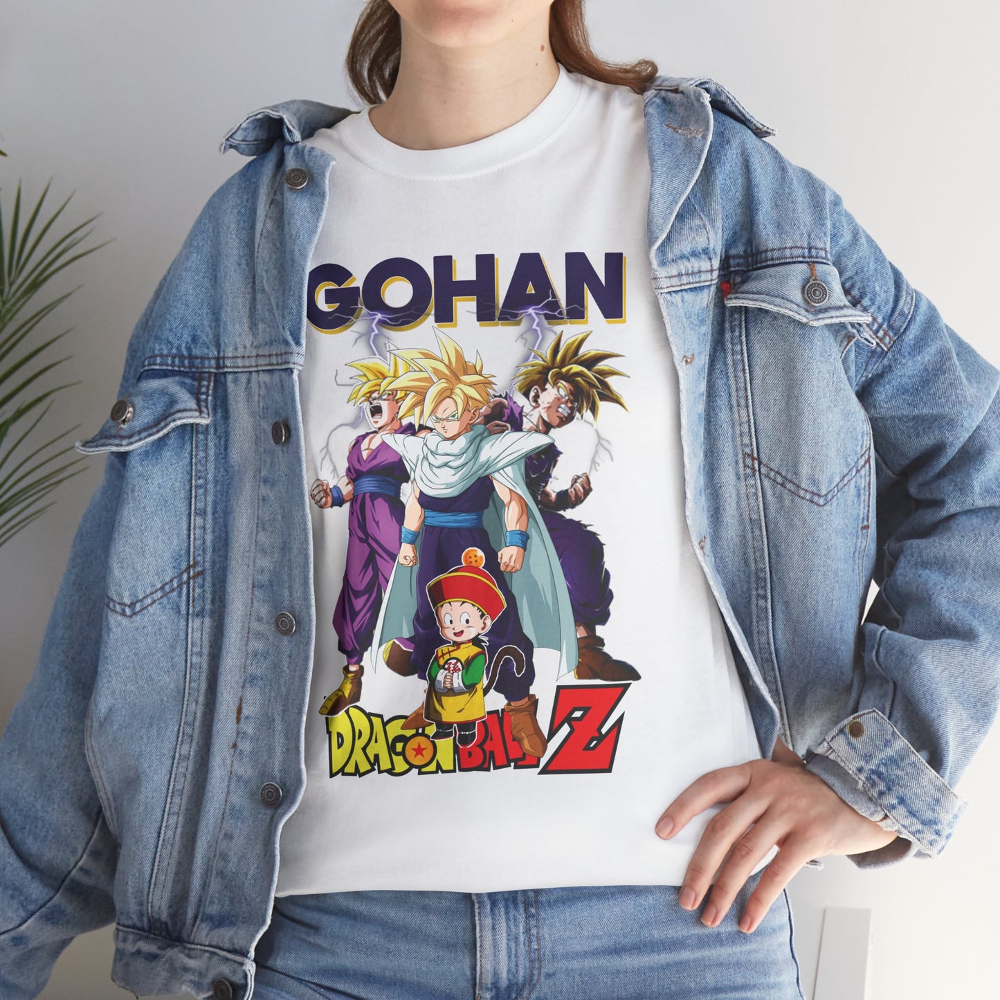 OMNI™ Dragon Ball Z Gohan Unisex Heavy Cotton T-Shirt