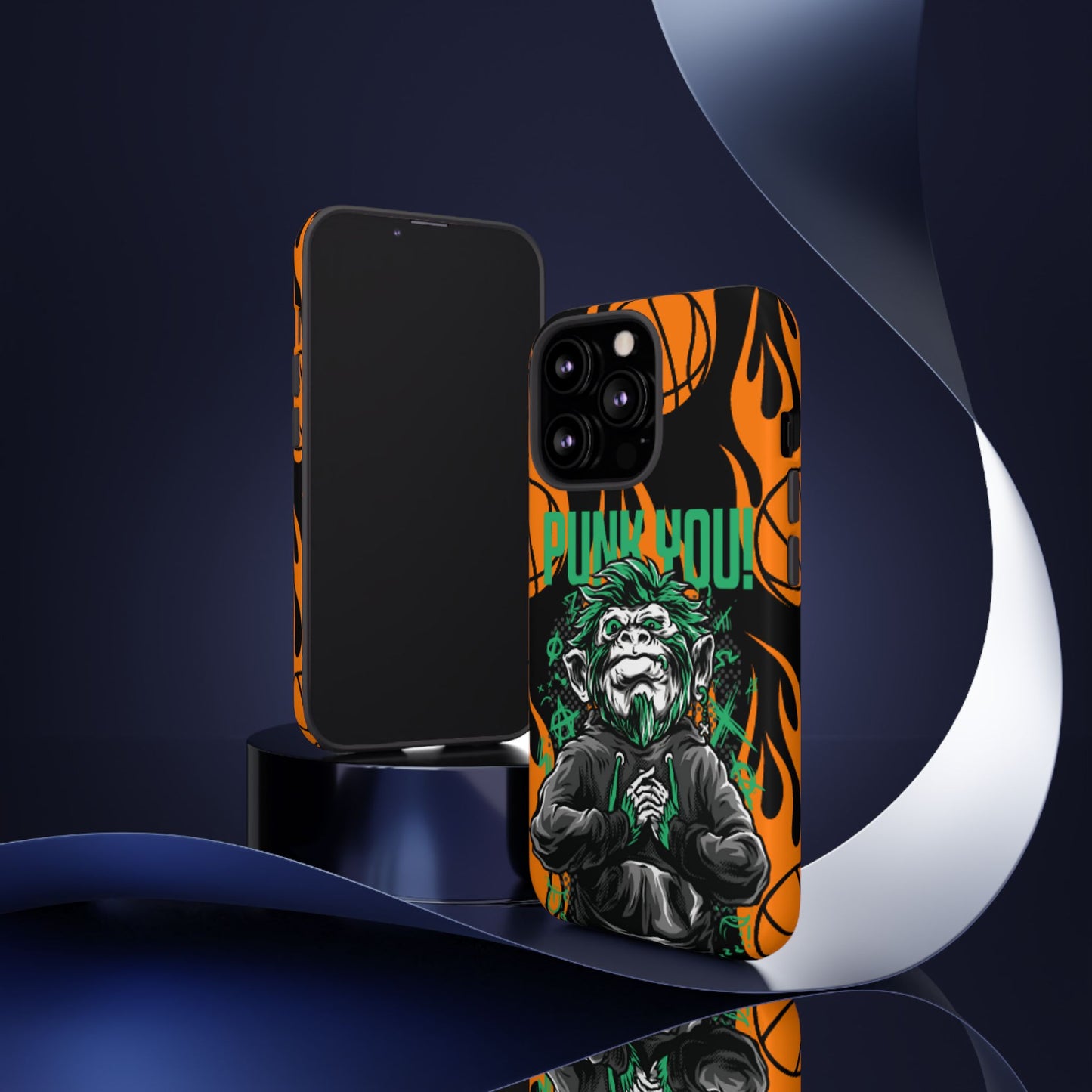 OMNI™ Punk Hipster Monkey Double Layered Phone Cases