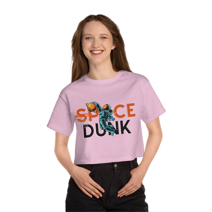 OMNI™ Space Dunk Champion Women's Heritage Cropped T-Shirt