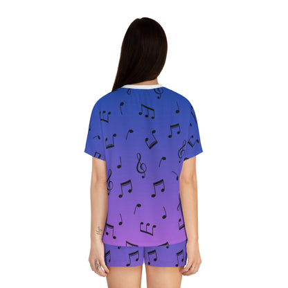 OMNI™ Silhouettes Of My Coffin Women's Short Pajama Set