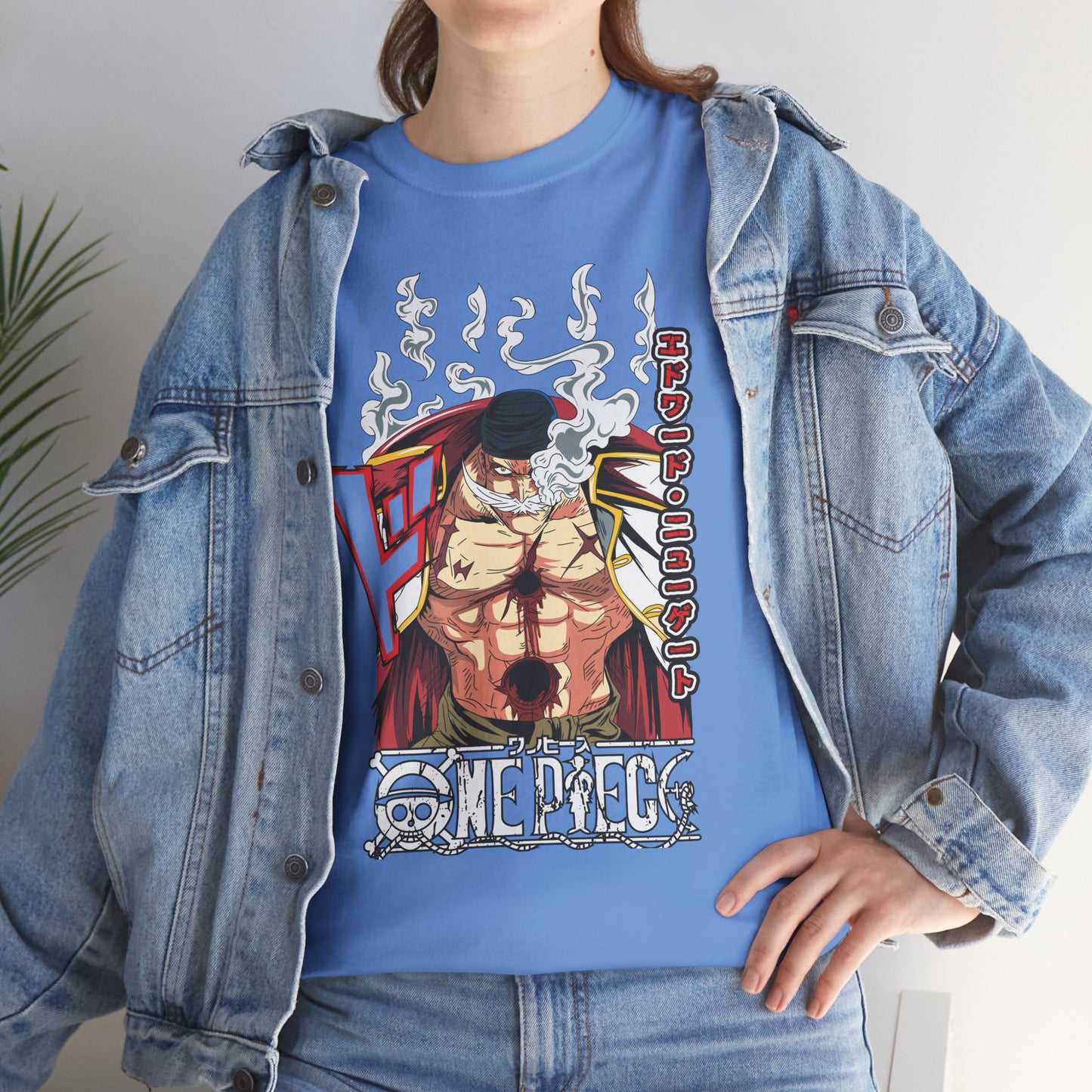 OMNI™ One Piece Edward "Whitebeard" Newgate Unisex Heavy Cotton T-Shirt