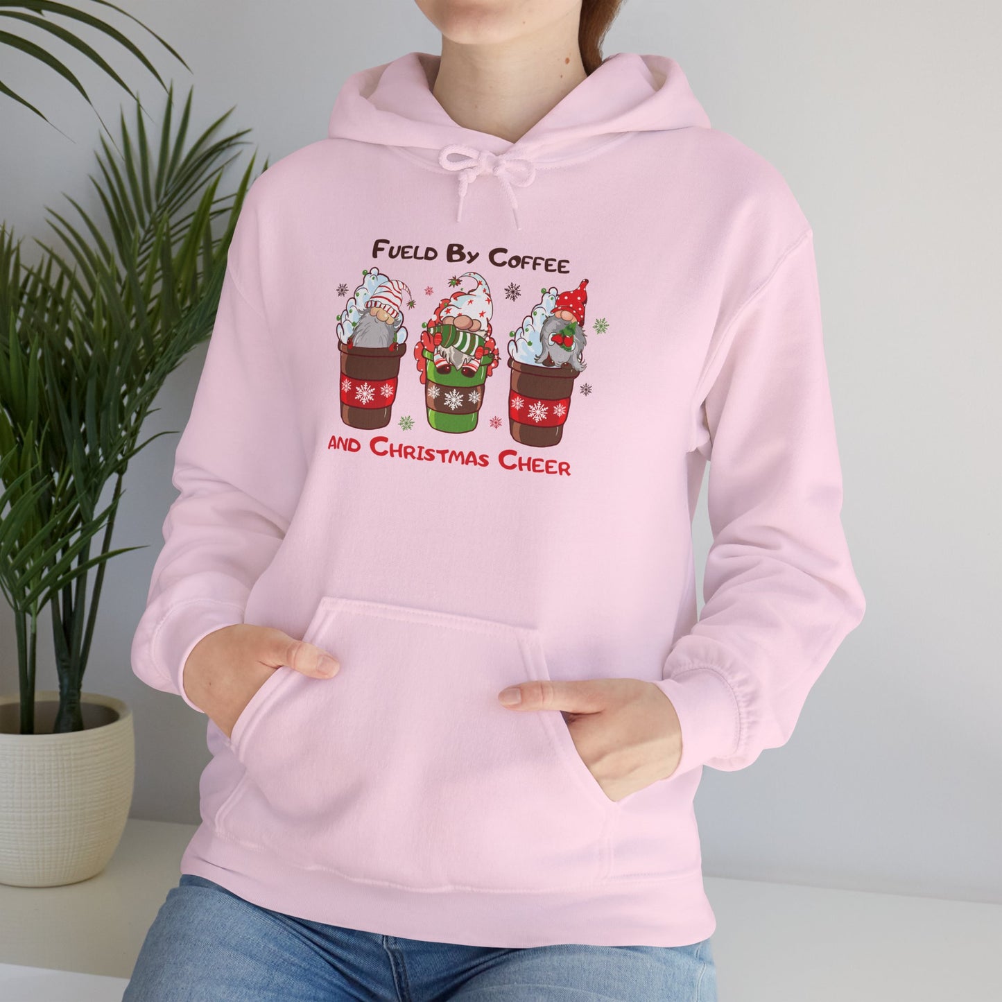 OMNI™ Fueld By Coffee And Christmas Cheer Unisex Heavy Blend Hoodie