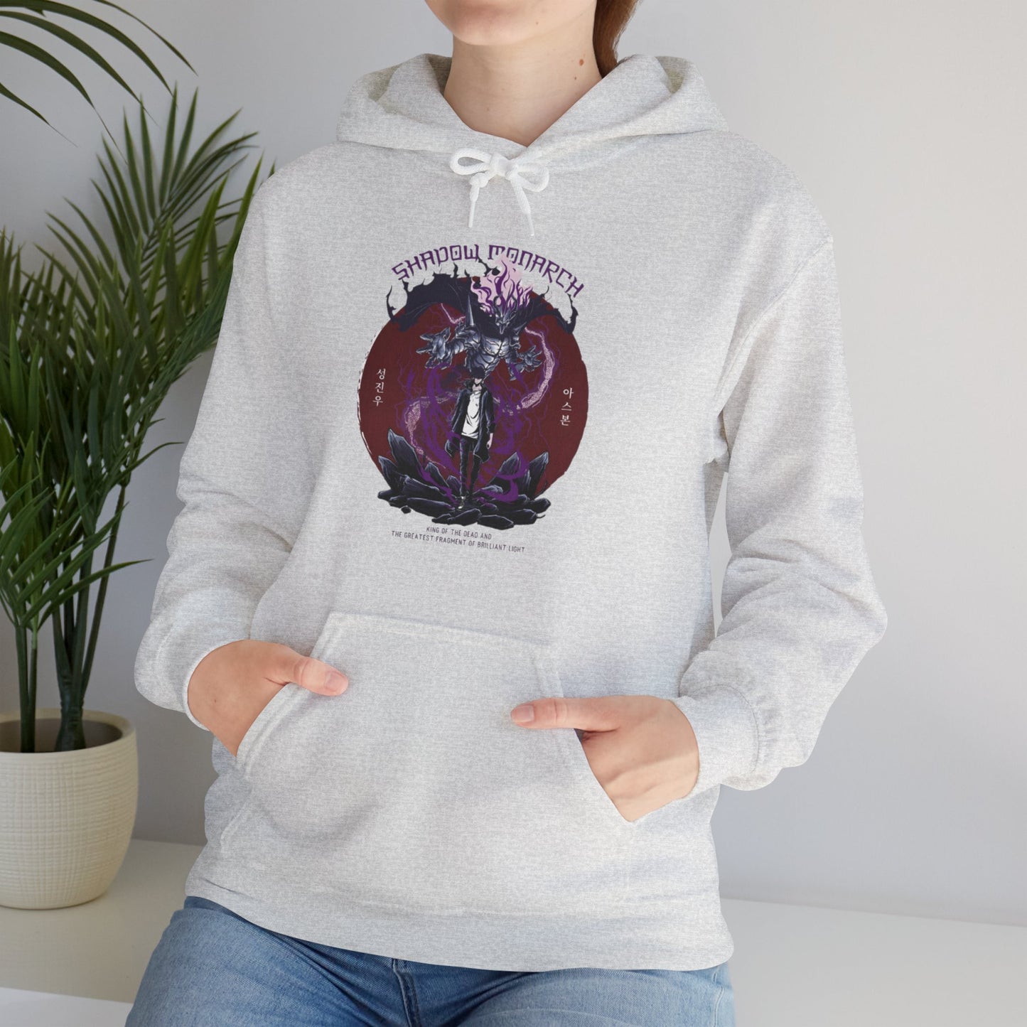 OMNI™ Shadow Monarch (Sung Jin Woo and Ashborn) Unisex Heavy Blend  Hoodie